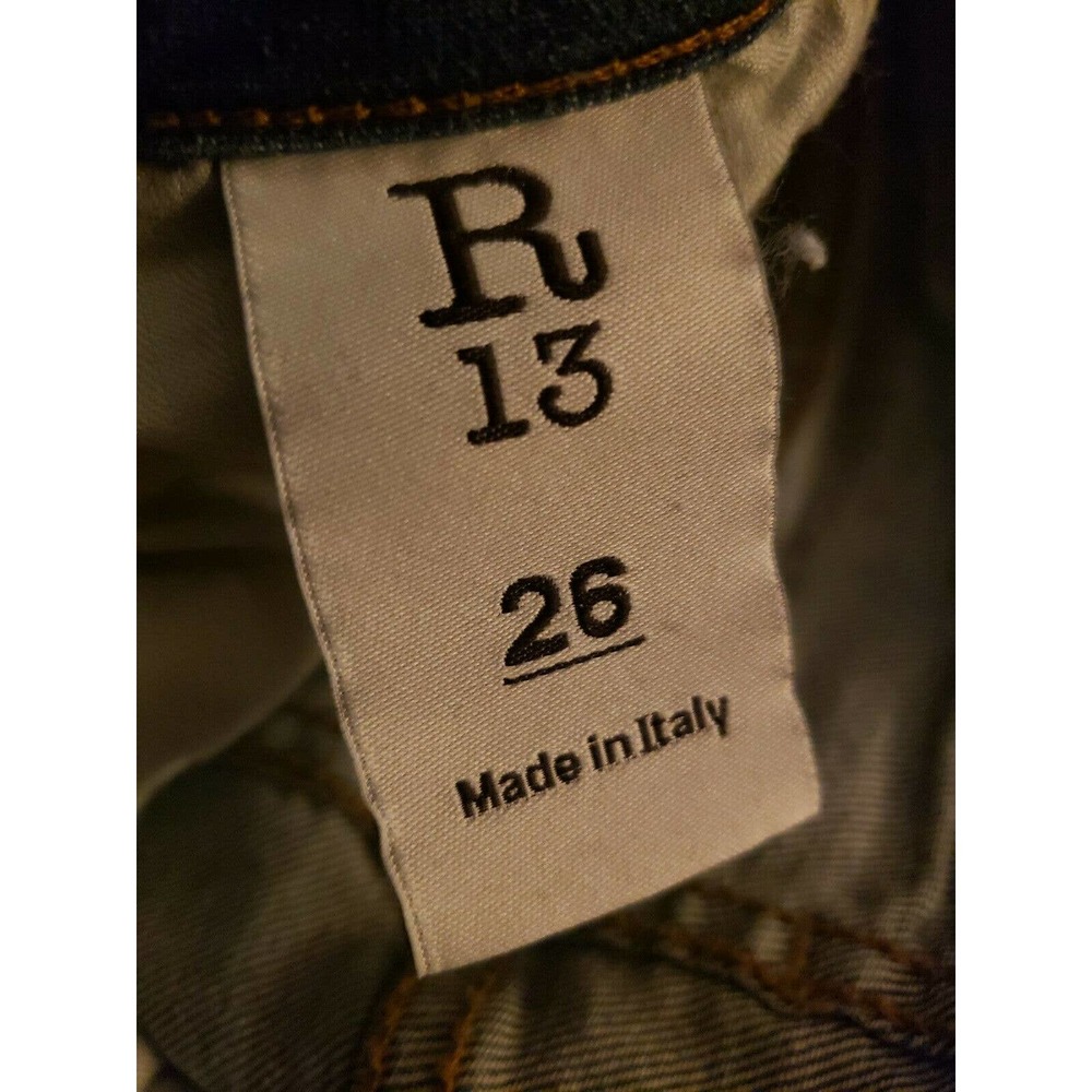 R13 Women's Blue Alison Skinny Jeans In Kinsley S… - image 8